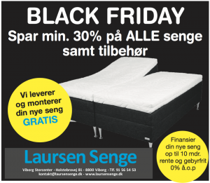 Black Friday - Laursen Senge
