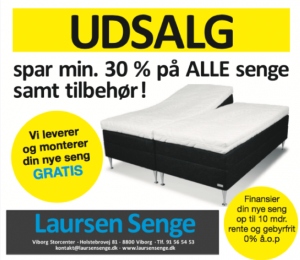 Spar min. 30 Laursen Senge